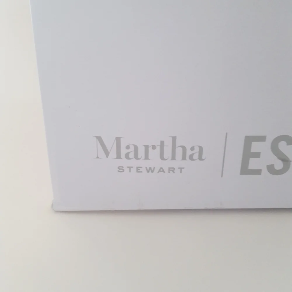 Martha Stewart essentials 30 piece cutlery and utensil set black New